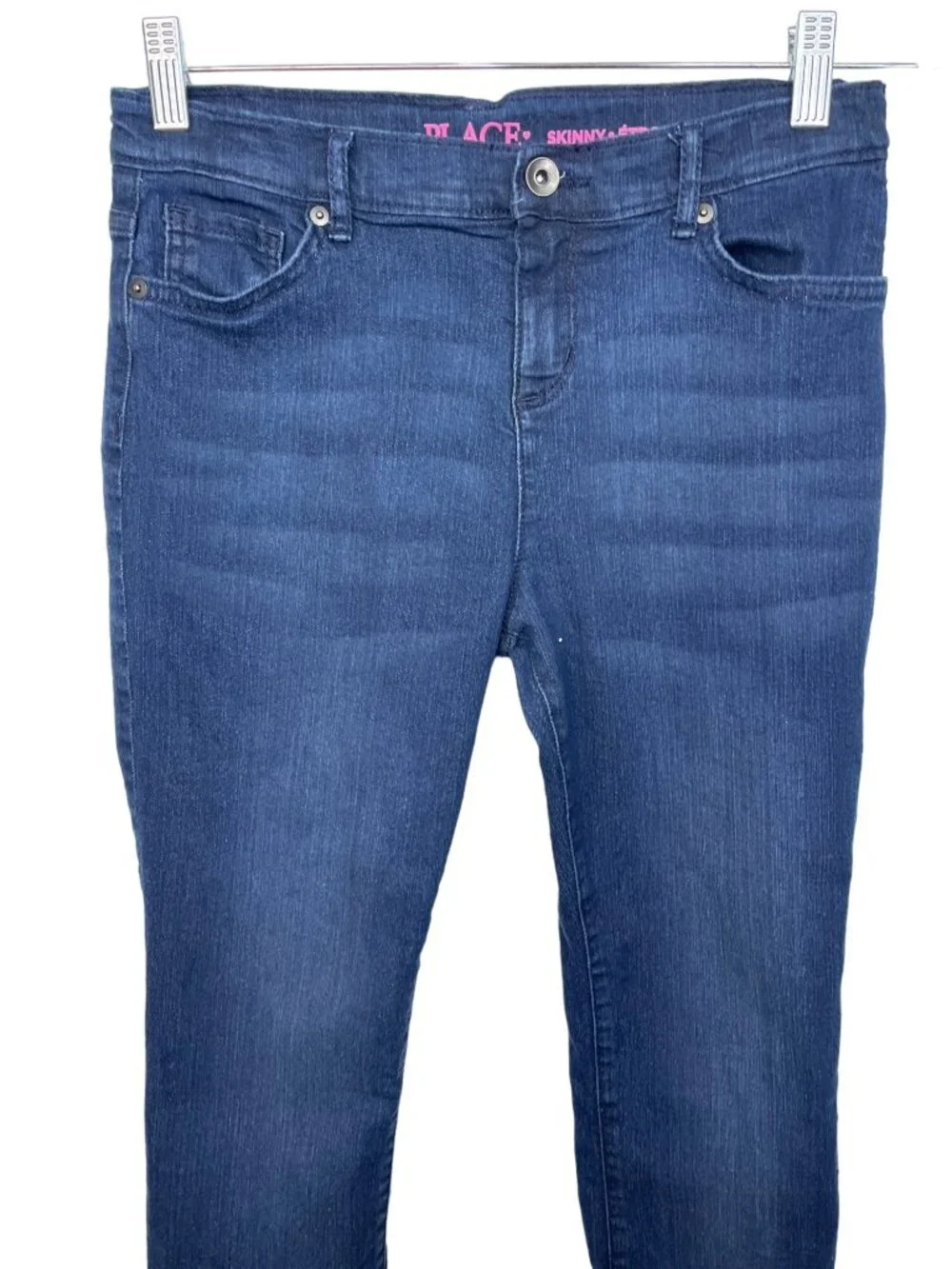 The Children's Place Girls Size 14 Skinny Jeans Dark Wash Stretch Denim
